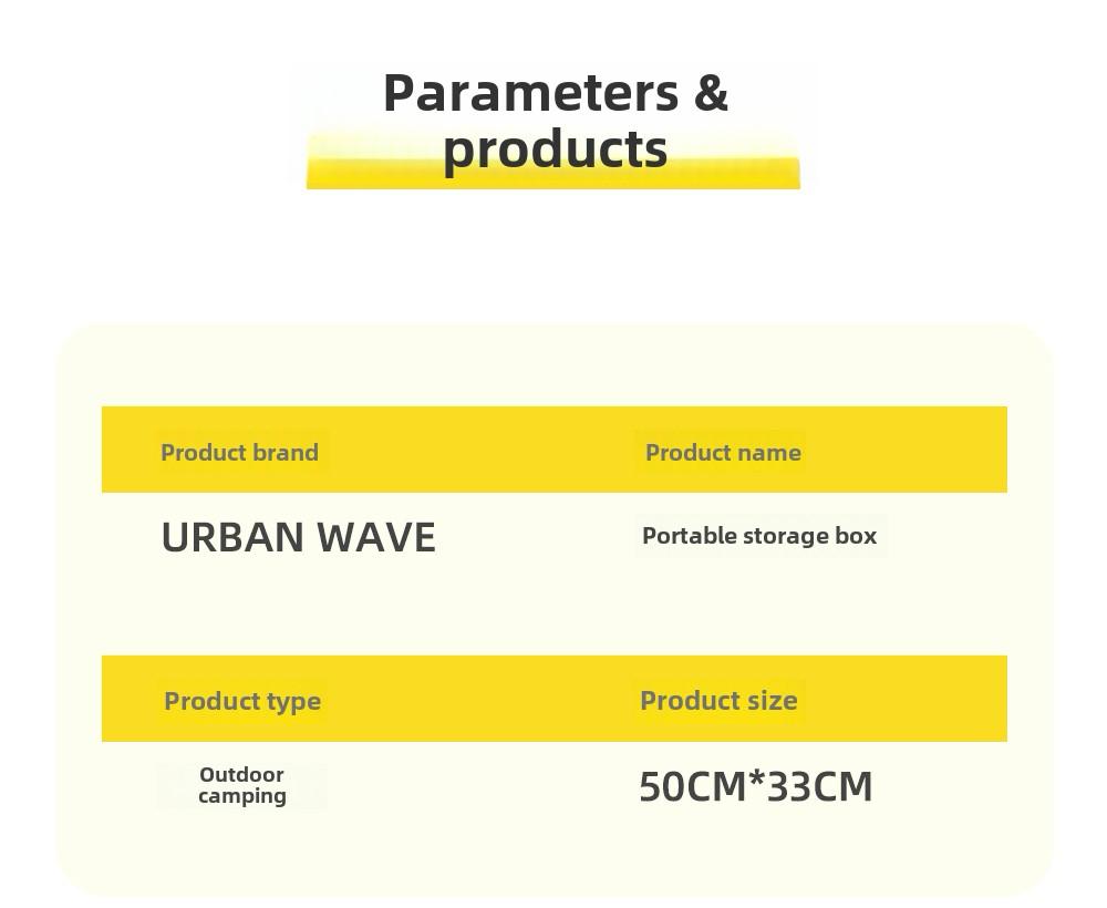 URBANWAVE Portable Folding Camping Stove