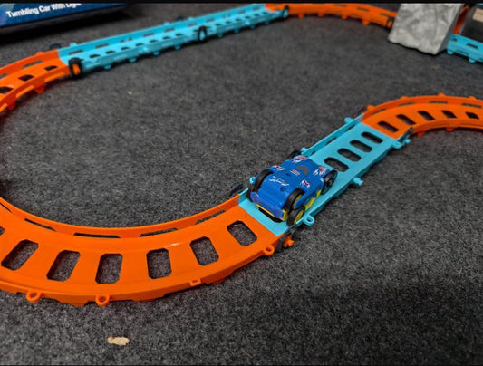 Tumbling racing track