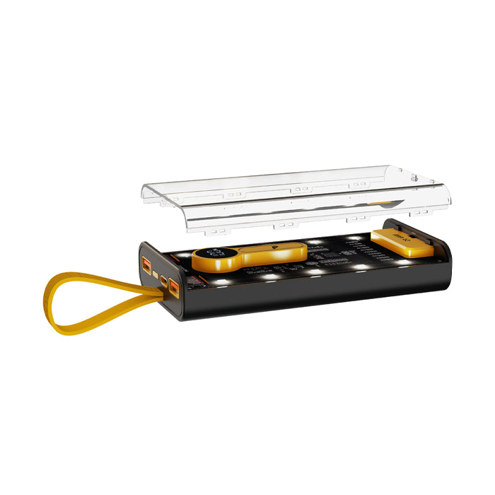 DR VAKU 10000 mAh 20 W Power Bank  (Transparent, Lithium Polymer, Fast Charging for Mobile, Laptop)