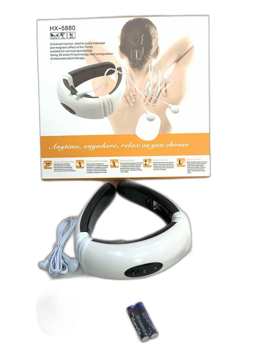 Cervical Vertebra Neck Shoulder Pulse Physiotherapy Instrument Multifunctional Traction Massager